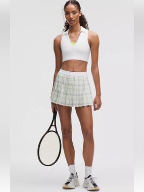 LULULEMON high rise pleated tennis skirt